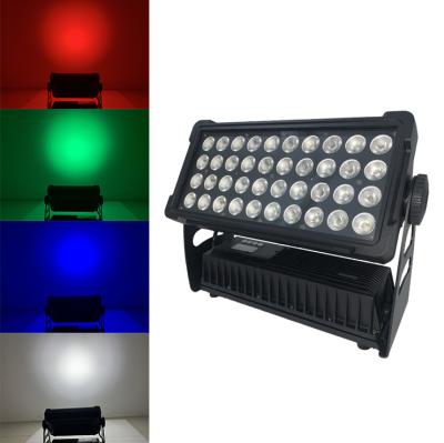 China IP65 Material Waterproof Outdoor Light 40pcs*15W RGBW Fast Electronic Stage Lighting Strobe 1-25 Hz Led Flood Light for sale