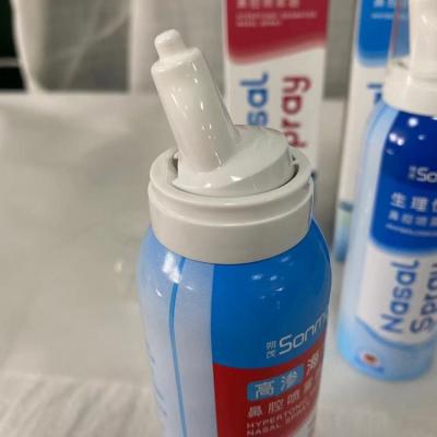 China Sniff Hypertonic Cleaner Hygiene Nasal Spray Cleaning Seawater for sale