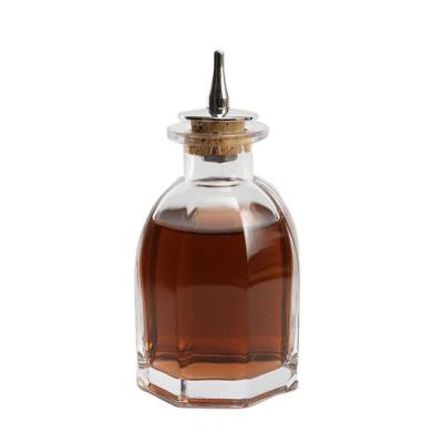 China Viable Professional Bartender Blending Cocktail Bar With Silver Lid Essence Bottle Bitter Drop for sale