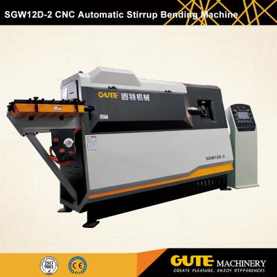 China Hot Selling Stainless Steel CNC Metal Pipe Stirrup Bender SGW12D-2 with 1600 stirrups per hour production for sale