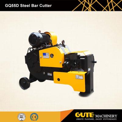 China GUTE GQ55D Bar Cutter Reinforced Steel Bar Cutter 1270*650*950MM for sale