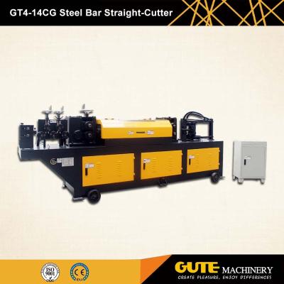 China Hydraulic bar steel bar straightening and cutting machine GT4-14CG for sale