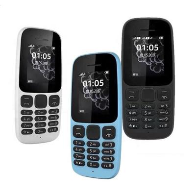 China OEM Dual SIM Card Wholesale 2017 Big character FM radio bar feature phone dual sim cheap replacement dual sim model for Nokia 105 for sale