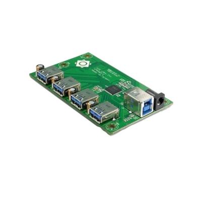 중국 OEM USB 허브 PCB 어셈블리 턴키 어셈블리 PCBA 서비스와 3.5 밀리 미니 라인 너비 판매용