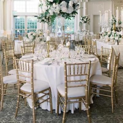 China Modern Wedding Table Centerpieces And Decoration Dining Chairs For Hotel Events for sale