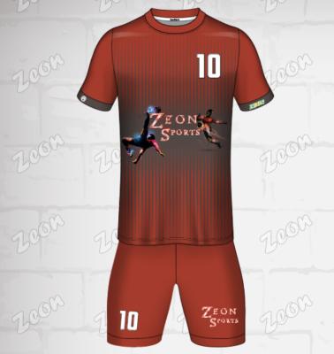 China Sets New Design Soccer Jersey Wholesale OEM Customized Professional Soccer Jersey Set Football Uniforms for sale