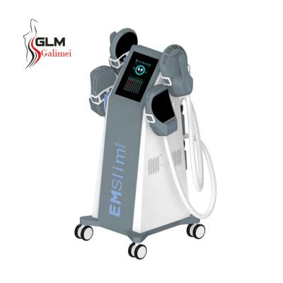 China 2021 weight loss beauty slim muscles stimulate maquina 4 handles nova machine emslim with air cooling for sale