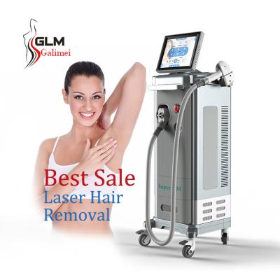 China Professional 2021 super permanent hair removal alexandrite diodo 808 IPL laser hair removal machine for sale