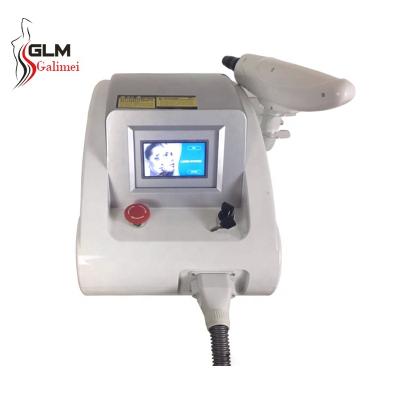 China Portable 1064 pore remover beauty salon nanometer 1032nm 532nm ND yag laser tattoo removal machine for sale