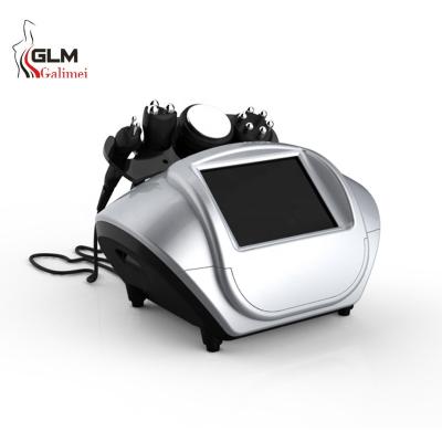 China 2021 Portable Ultrasonic Cavitation 4in1 40k Cavitation Body Massager 80k Face Weight Loss Liposuction Beauty Salon Body Slimming Machine for sale