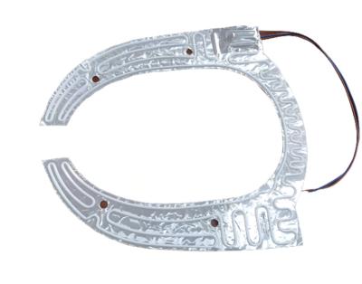 China OEM/Customizable Single Heater Aluminum Foil Heating Component Smart Toilet Seat for sale