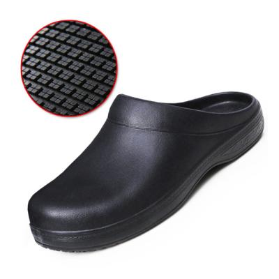 China EVA Boya Lightweight Soft EVA Men Women Hotel Kitchen Work Shoes Non Slip Waterproof Chef Safety Shoes for sale