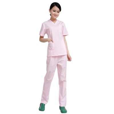 China 2020 New Hospital Short Sleeve Hospital Nurse Uniform Medical Men And Women Nurse Clothes for sale