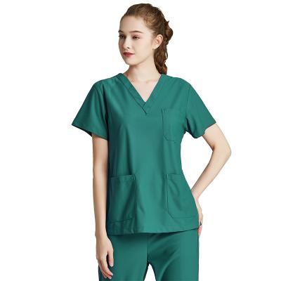 Chine Wholesale Hospital Short Sleeve Nurse Uniforms Medical Men And Women New Nurse Clothes à vendre