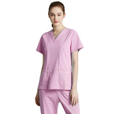 Cina Hospital Customized Polyester Hospital Nurse Nursing Uniform Suit in vendita