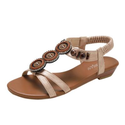 China Famous Brands Women's Flats Sandals Lightweight/Anti-Slip/Wear-Resistant Sandals for Women Summer Women's Unique Soft Sandals for sale