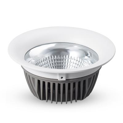 China Modern Round Trimless Led Spot Lights Aluminum Alloy Recessed Downlights Residential 15w COB Spotlights for sale