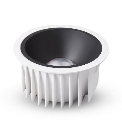 China Modern Spot Ip44 Lamp 5W 7W 10W 15W 20W 25W 30W 80W Modern High Brightness CRI90 Frosted White COB Led Recessed Down Light for sale