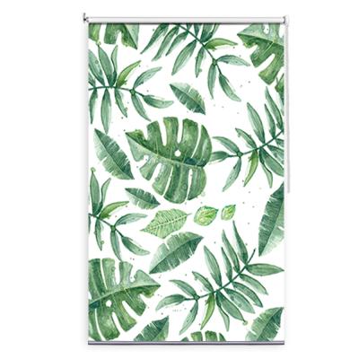 China Modern High-survey Blackout Products UV Protection Fabric Indoor Roller Blind 100% Digital Printing Manual Roller Blind for sale