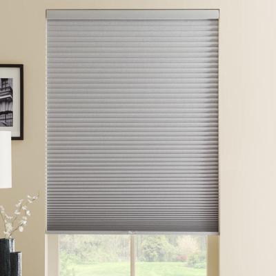 China OEM Modern Premium Factories Across Open Home Blackout Horizontal Motorized Honeycomb Blinds for sale