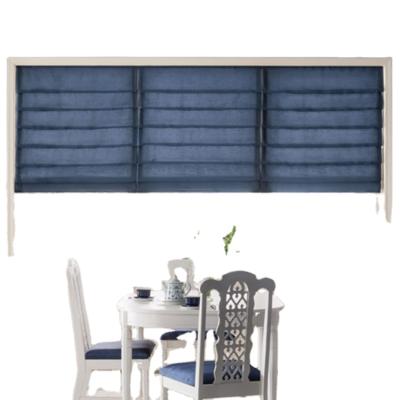 China Parts Contemporary Mechanism Roman Fabric Shades Customized Motorized Canvas Roman Shades Electric Roller Window Shades for sale