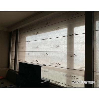 China Amazon Hot Sale Modern Customized Color Manual Grass Jute Horizontal Roller Blinds for sale