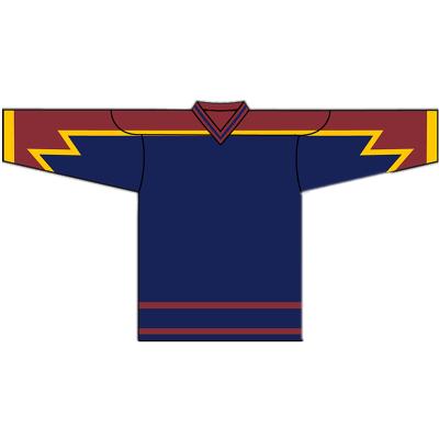 China Custom Logo Sublimation Hockey Jersey Sets NGT Long Sleeve Ice Hockey Training Jerseys Hockey Jersey Plain for sale