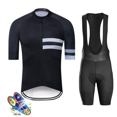 China Pro Team Cycling Jersey Antibacterial Men Cycling Maillot Ropa Ciclismo Set Short Breathable Summer Sleeve Cycling Clothing for sale