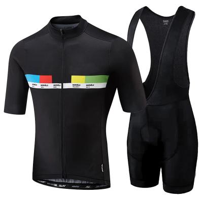 China Antibacterial High Support Not Shrink Training Shortsleeve Cycling Jersey Sets ODM&OEM for sale