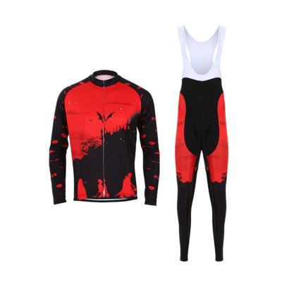 China Antibacterial Custom Biker Shorts Sets Professional Women Cotton Ladies Biker Shorts Sets Winter Cycling Set for sale