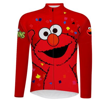 China New Elmo Anti-UV Shirt Long Sleeve Tank Top Wicking Clothing Bicycle Cycling Exercise Wear Sesame Street Quick Dry Tank Top Cycling for sale