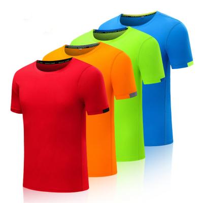 China Cheap Custom Sublimated Sports T Shirts Breathable For Marathon Running Quick Dry Running T-shirt Cycling T-shirt for sale