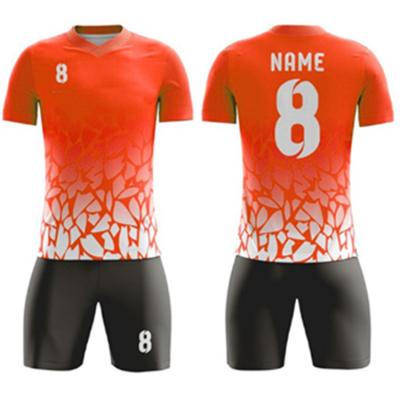 China Cheap Custom Sublimation Soccer Jersey Set Chian From Sets Manufacturer for sale