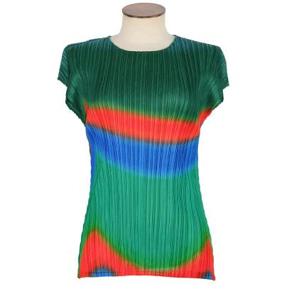 China Women Anti-Shrink Clothing Top 2020 Big Gradient Sleeveless Begging Shirt for sale