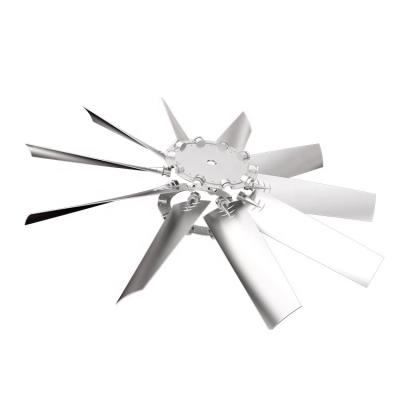 China Wholesale Aluminum Alloy Factory Price Mini Clip Radiator 10 Blade Aluminum Alloy Fan Blades for sale