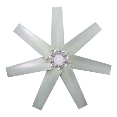 China Air Cooler Fan Blade Supply All Kinds Of Industrial Exhaust Axial Fan Blade 7 Leaf Blower Nylon Large Fan for sale