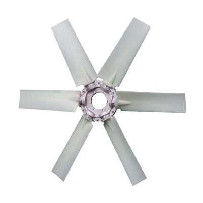 China Air Compressor Plant 6 Nylon Leaf Fan Blade Greenhouse Industrial Axial Ventilation Fan for sale