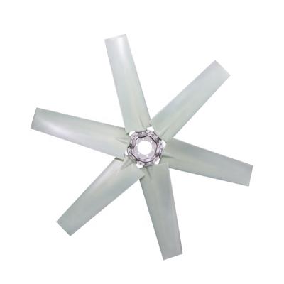 China Air Compressor Blower Exhaust Fan Water Air Plastic Blades 6 Nylon Blades Hanging Fan for sale