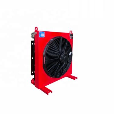 China Current Plastic 8 Sheets Condenser Fan Type Ventilated Cooler For Walking Machinery for sale