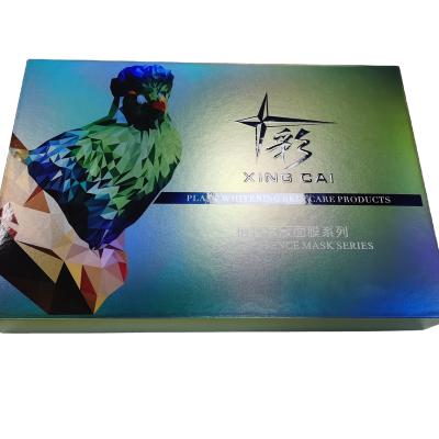 China Recyclable Modern Promotional Top Quality UV Printing Paper Packing Cosmetic Set Packaging Box for sale