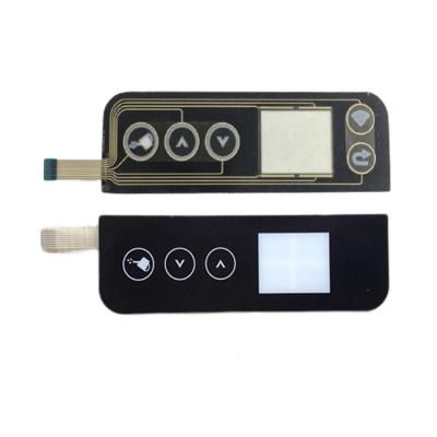 China Industrial Equipment New Design FPC/PET Circuit Capacitive Touch Button Membrane Switch Panel for sale