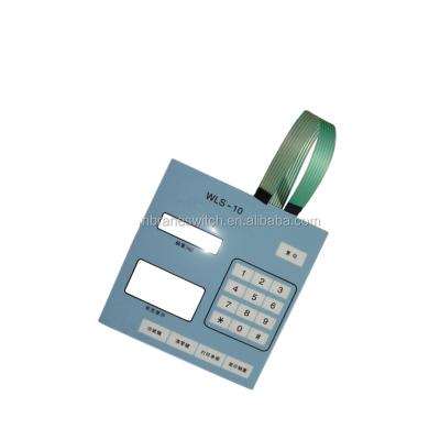 China Industrial Equipment OEM Home Application Buttons Metal Dome Tactile Membrane Switch for sale