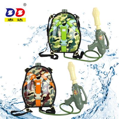 China Summer Toys Playing Water Bag Outdoor Beach Toys Air Pressure Waterguns With Backpack For Boys 1010-25 (20210407) for sale