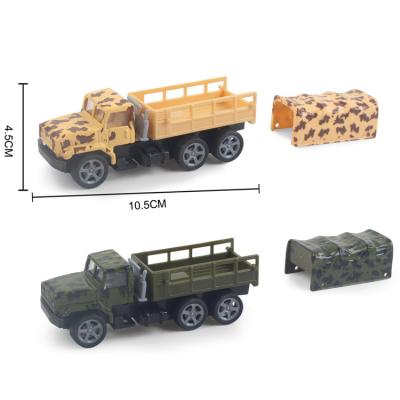 China Diecast Toy Metal Truck Friend Color Removable Canvas for sale