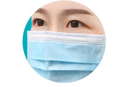 Cina La maschera di protezione chirurgica non tessuta, 3 maneggia la maschera di protezione medica eliminabile nessuna stimolazione in vendita