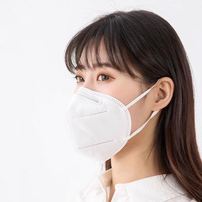 China GB2626 Anti Bacterial KN95 Face Mask Anti Dust Disposable Easy Breathability for sale