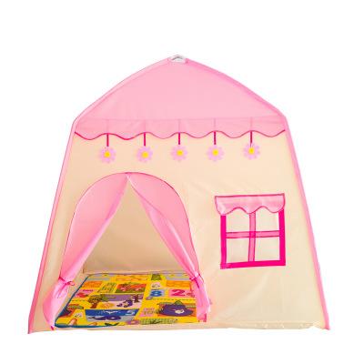 China Custom Made Girl Extended Ultralight Portable Princess Toy Tent Wholesale Best Quality Workmanship Type Birthday Gift for sale