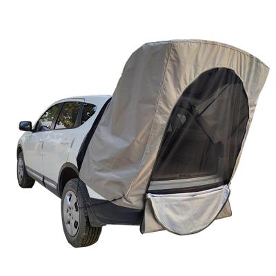 China Extended Type Leisure Outdoor Top Car Roof Top Tent Camping Tent Suv Rear Tent For Self-propelled Tour for sale