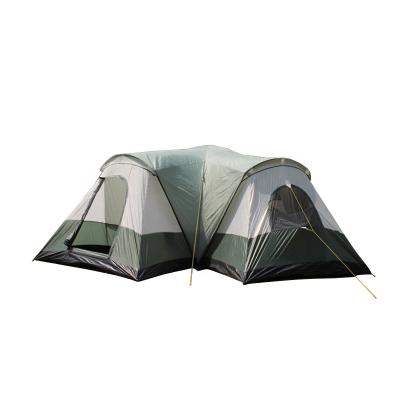 China Large Family Tent 8-12 Persons Portable Luxury Tent Glamping Resort Camping Tent For Outdoor for sale