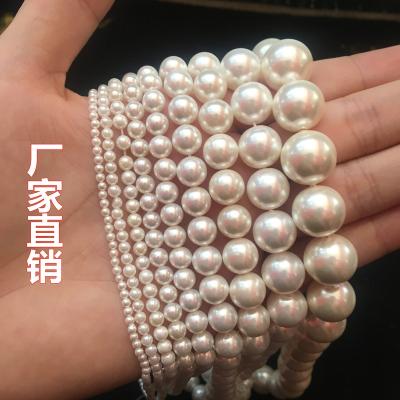 China Direct Straight Color DIY Shell Jewelry Accessories Loose Beads (Natural Shell Polishing) Factory Sea Shell 2-20MM Hole Bead DIY Jewelry Accessory for sale